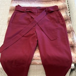 Excellent Halogen Slack- 14 w/belt- Maroon